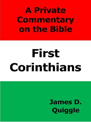cover image of A Private Commentary on the Bible